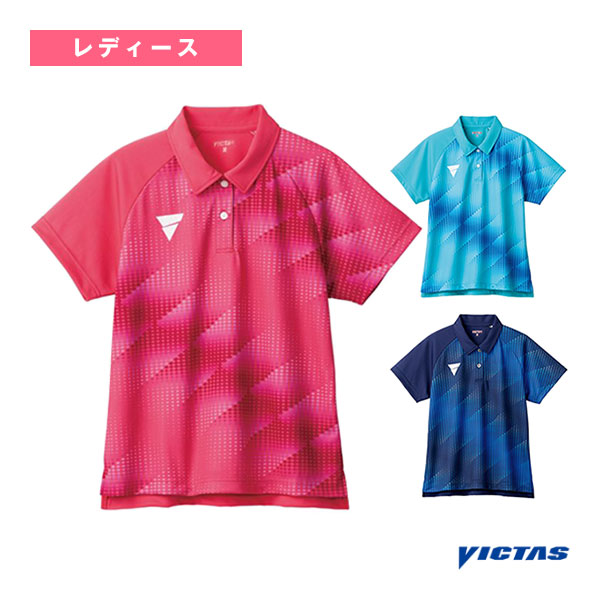 【卓球ウェア(レディース) ヴィクタス】 V-LGS415 ゲームシャツ レディース 512405