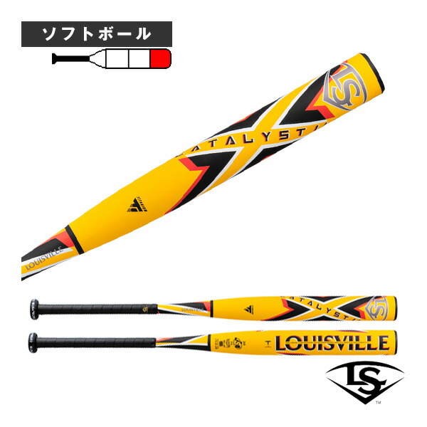 ソフトボールバット ルイスビルスラッガー ルイスビルスラッガー／カタリスト3 TI／ソフトボール用バット／ゴム3号（WBL29270208）