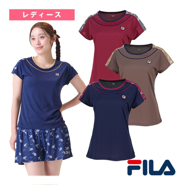 新品　タグ付きFILA テニスウェア　M 楽天市場】フィラ テニスウェア（レディース） ゲームシャツ
