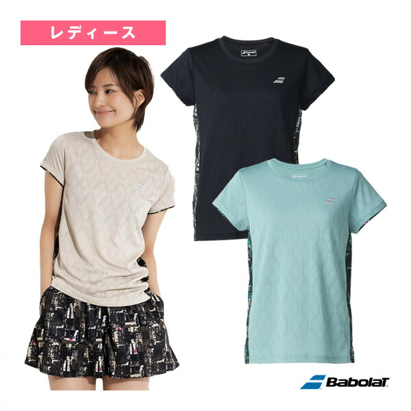 テニスウェア（レディース） バボラ ピュアレンジ 半袖シャツ SHORT SLEEVE SHIRT レディース BWG5373