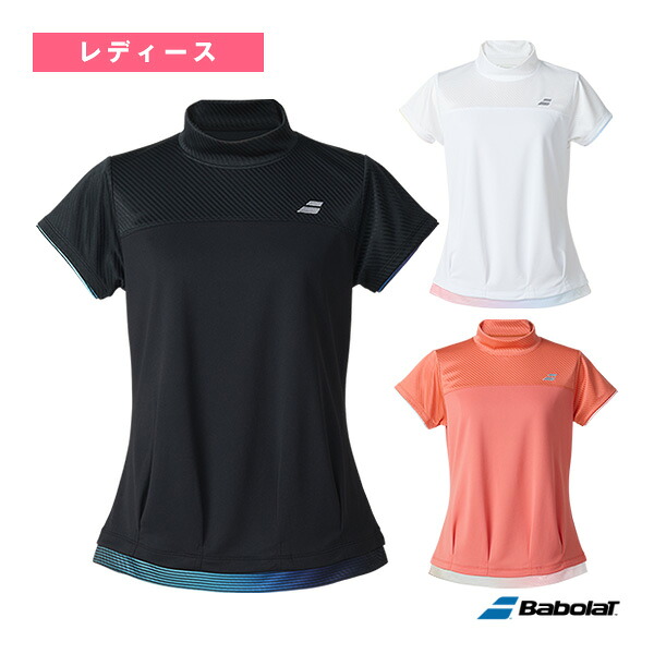 テニスウェア（レディース） バボラ ピュアレンジ 半袖シャツ SHORT SLEEVE SHIRT レディース BWG5378