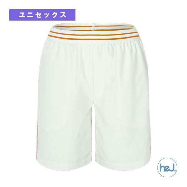 テニスウェア（メンズ/ユニ） heJ. タイムレスショート TIMELESS SHORT ユニセックス HEJ-25004