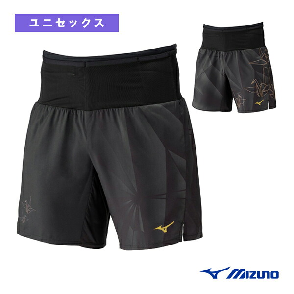 ランニングウェア（メンズ/ユニ） ミズノ マルチポケットパンツプラス グラフィック 7インチ ユニセックス J2MBD050