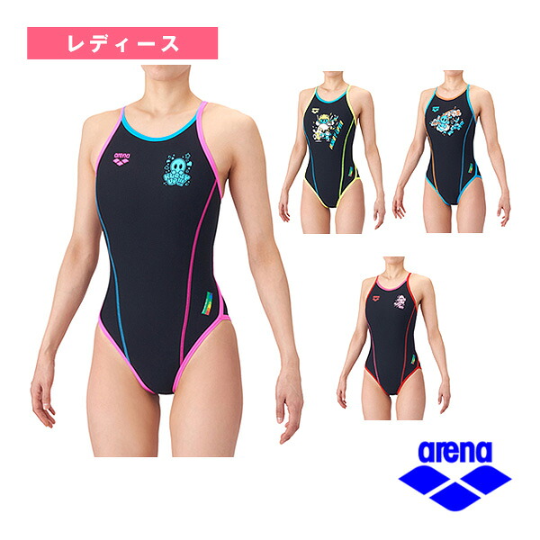 水泳ウェア（レディース） アリーナ トレーニングワンピース オープンバック レディース AS6SWM10L