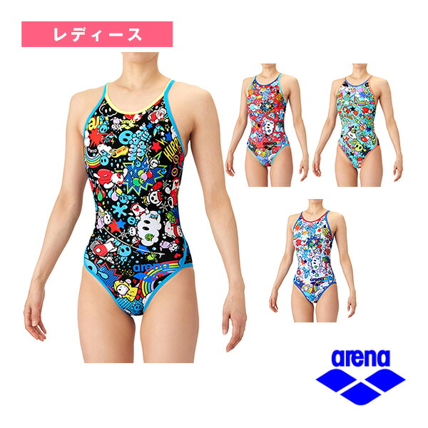 水泳ウェア（レディース） アリーナ トレーニングワンピース オープンバック レディース AS6SWM26L