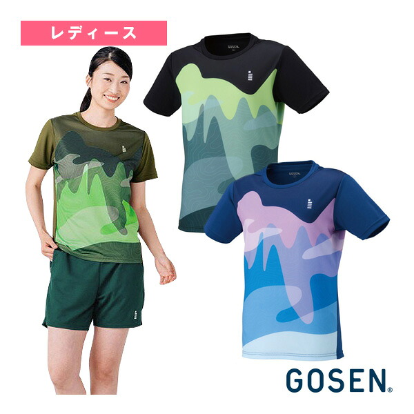 テニスウェア（レディース） ゴーセン ゲームシャツ レディース T2615