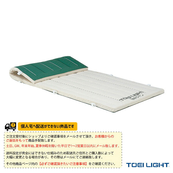 体育館用品設備・備品 TOEI(トーエイ) [送料別途]コンビネーションマット 6cm厚 抗菌 6号帆布 すべり止め付 120×300×6cm T-1295 54,697円