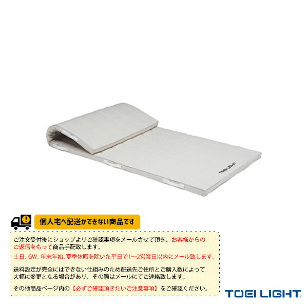 体育館用品設備・備品 TOEI(トーエイ) [送料別途]コンビネーションマット 5cm厚 9号帆布 120×300×5cm T-2334