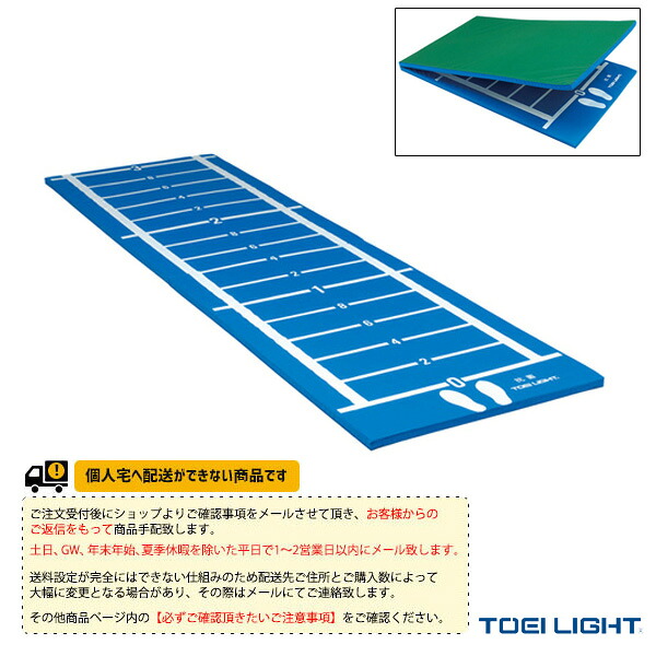 体力測定設備・備品 TOEI(トーエイ) [送料別途]二つ折りジャンプマット T-2599