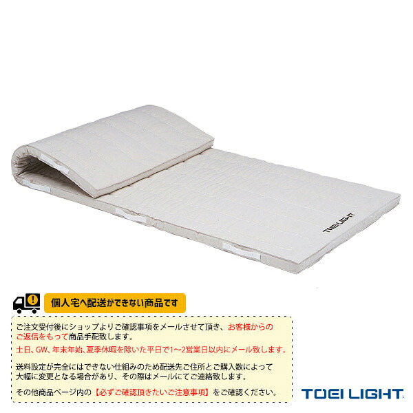 体育館用品設備・備品 TOEI(トーエイ) [送料別途]合成スポンジマット 5cm厚 9号帆布 120&times;600&times;5cm T-2704 ｜スポーツプラザ