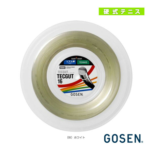 楽天市場】ゴーセン プロフォームタフ 16 (1.29mm) ナチュラル