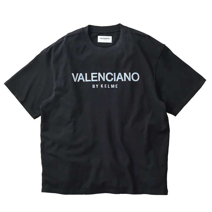 【楽天市場】バレンシアーノ バイ ケルメ VALENCIANO REF LOGO TEE(ブラック) メンズ レディース Tシャツ トップス ...