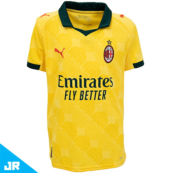 プーマ 25-26 ACM ACミラン 3rdレプリカユニフォーム JR ジュニア用 サッカー レプリカシャツ 半袖 puma 779981-03