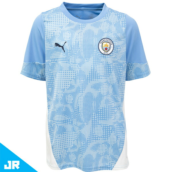 プーマ 25-26 MCFC マンチェスターシティ トレーニングシャツ JR ジュニア用 サッカー プラクティスシャツ 半袖 puma 781995-01