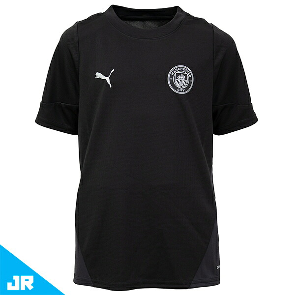 プーマ 25-26 MCFC マンチェスターシティ トレーニングシャツ JR ジュニア用 サッカー プラクティスシャツ 半袖 puma 781995-14
