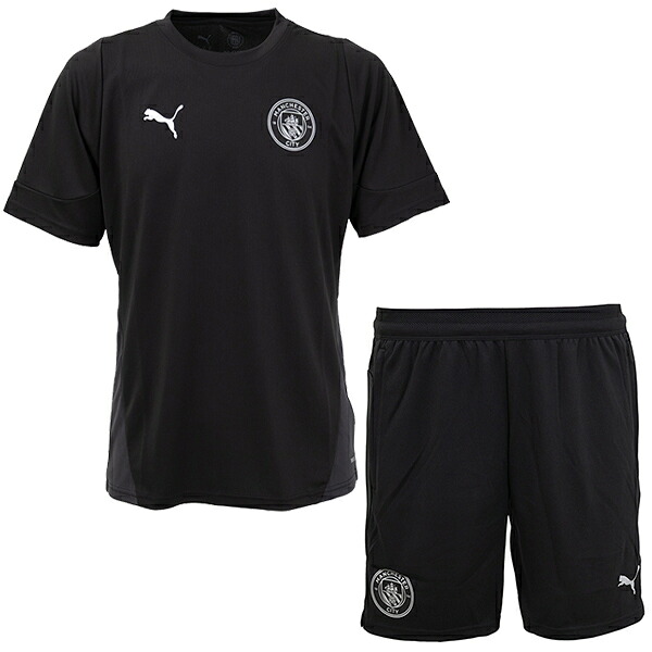 プーマ 25-26 MCFC マンチェスターシティ トレーニングシャツ&ショーツ メンズ・レディース サッカー プラクティス上下セット puma 781992-14/782005-14