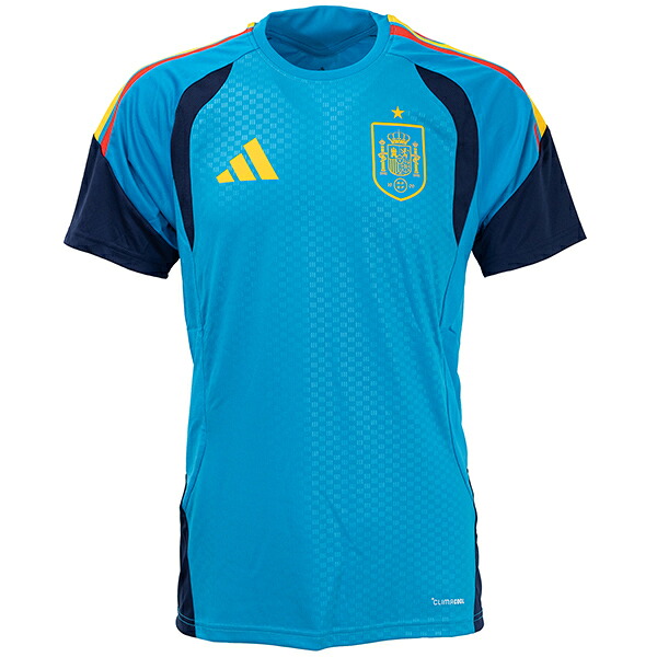 アディダス スペイン代表 ティロ26 トレーニング ジャージー メンズ・レディース サッカー トレーニングシャツ 半袖 adidas T1940-KA8193