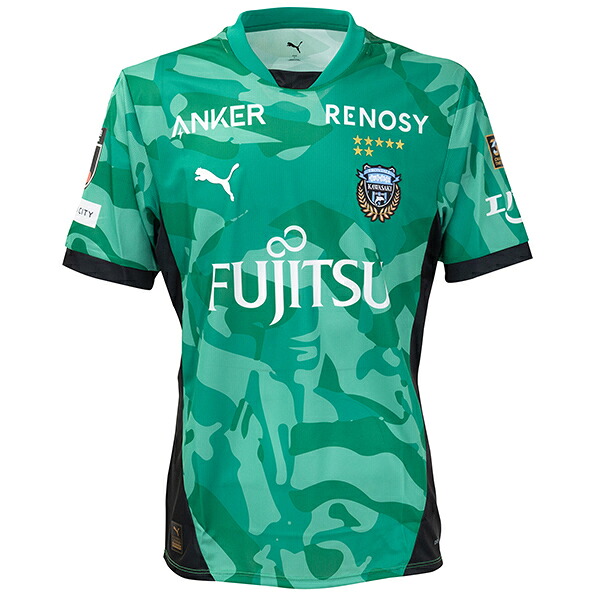 プーマ 百年構想リーグ 川崎フロンターレ GK 1st ユニフォーム メンズ・レディース サッカー ユニフォーム 半袖 puma 707412-13