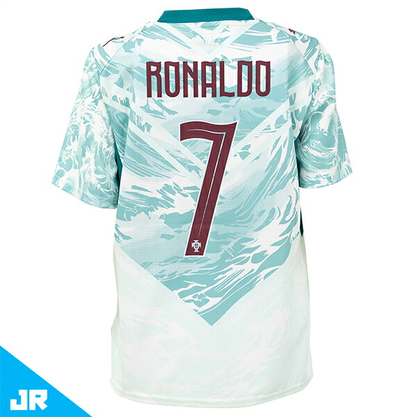 プーマ 2026 ポルトガル代表 #7 ロナウド アウェイレプリカユニフォーム JR ジュニア用 サッカー シャツ puma 788149-77