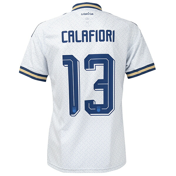 【スピード出荷】アディダス イタリア代表 #13 カラフィオーリ 2026 アウェイ レプリカ ユニフォーム メンズ・レディース サッカー レプリカシャツ adidas SS672-KC8704