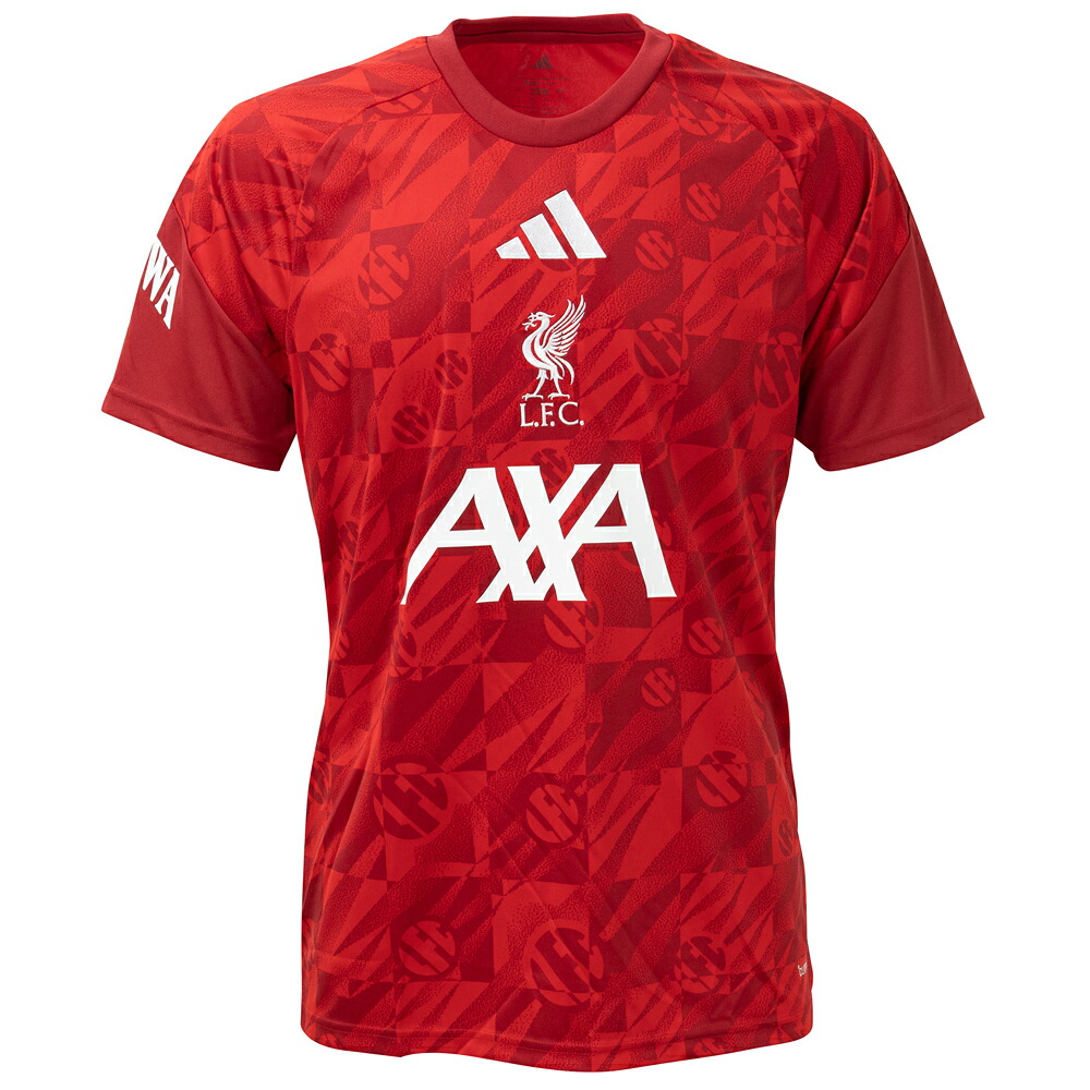 アディダス 26-27 リバプールFC プレマッチジャージー メンズ・レディース 蹴球 形づくるプルオーバー 半袖 adidas DH227-KB5790