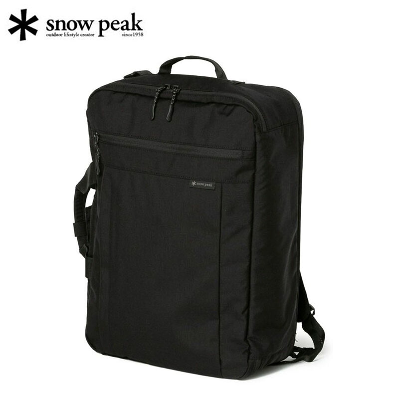 スノーピーク Everyday Use 3Way Business Bag 男女兼用 ハンドバッグ ショルダー バックパック 仕事 通勤 デイリー AC-25SU401 snow peak 2026春夏