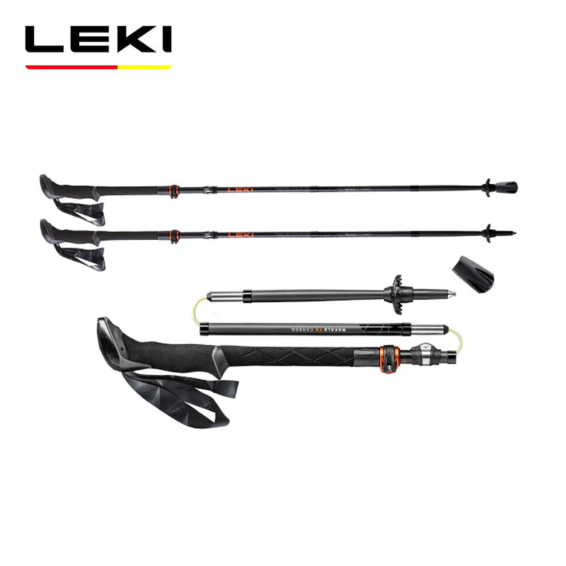 レキ トレッキングポール マカルー FX カーボン 1300480 100グレー 伸縮 登山 LEKI 2026継続