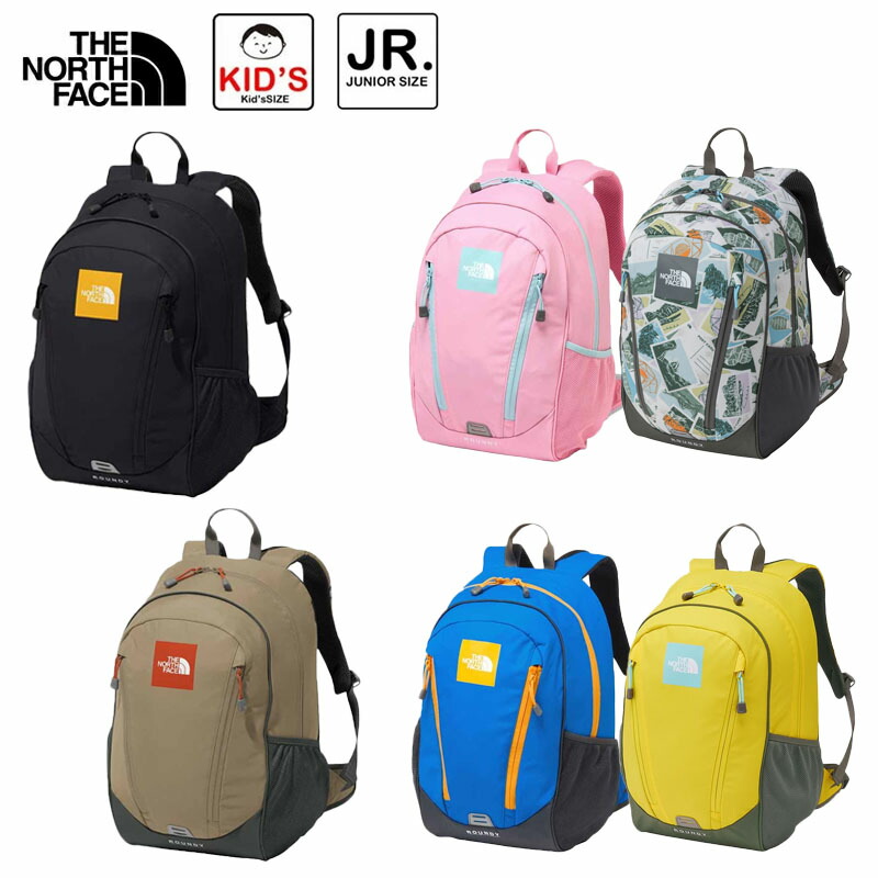 ザ・ノース・フェイス ラウンディ キッズ ジュニア 子供 22L リュックサック バックパック タブレット収納 遠足 旅行 小学生 保育園 NMJ72358 THE NORTH FACE 2026春夏