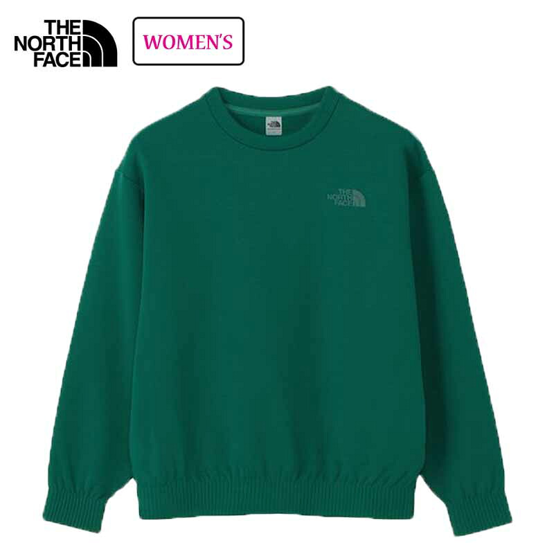 ザ・ノース・フェイス ラリーオンロッククルー レディース 調教師 フリース 流汗 トップス NLW72102 THE NORTH FACE 2024秋冬 レディースファッション-スウェット・トレーナー