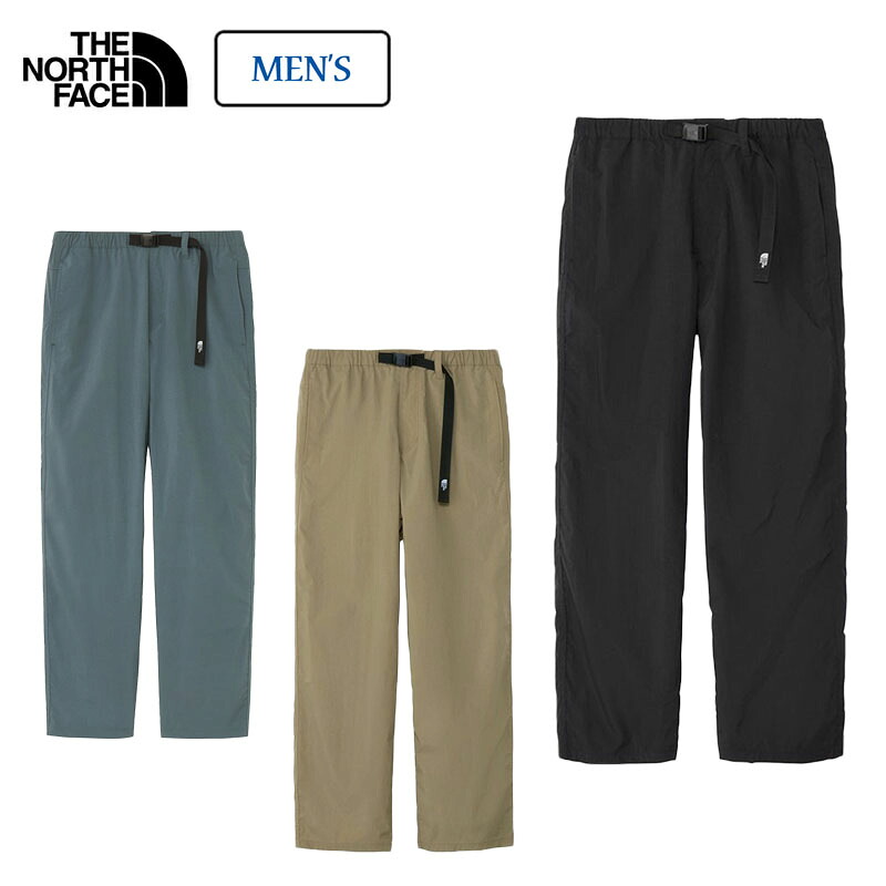 ザ・ノース・フェイス コンパクトパンツ メンズ ロングパンツ はっ水 軽量 ベルト アウトドア カジュアル NB82531 THE NORTH FACE 2026春夏