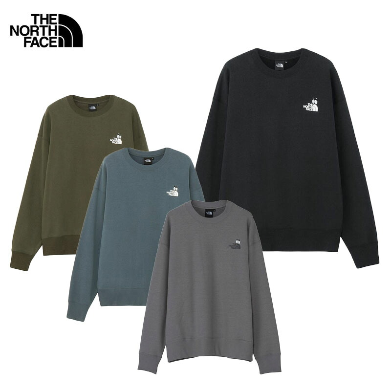 ザ・ノース・フェイス ズーピッカークルー ユニセックス スウェット トレーナー 動物 アウトドア カジュアル NT12646 THE NORTH FACE 2026春夏