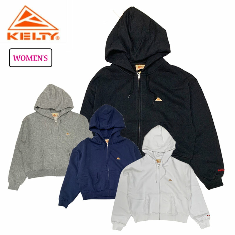 ケルティ ミニロゴクロップドジップパーカー レディース トップス フルジップ フード カジュアル KE25212076 KELTY 2025秋冬