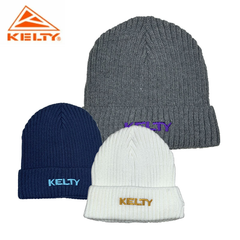 ケルティ エンブロイダリーロゴニットキャップ 帽子 ニット帽 ビーニー 刺繍 カジュアル アウトドア KE25215094 KELTY 2025秋冬