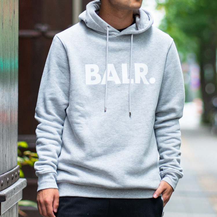 最も優遇 BALR. ボーラー パーカー メンズ ロゴ プルオーバー Brand