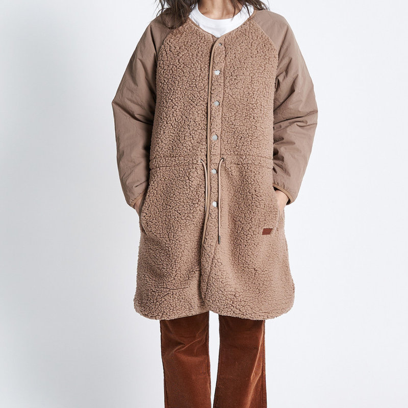 コート ジャケット Roxy ロキシー リバーシブル ボアジャケット レディース アウター Holiday Rjk Bge クレブスポーツ通販事業課