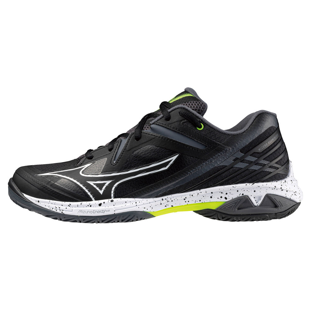 mizuno バドミントンシューズ WAVE CLAW 3FIT 24cm Mizuno Badminton Shoes WAVE CLAW 3 FIT White/Blue/Pink 71GA244221