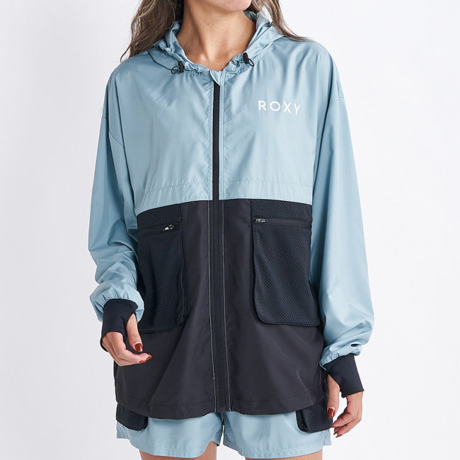 ロキシー ジャケット 撥水 レディース AHEAD OF TIMES JACKET RJK234532-GRN