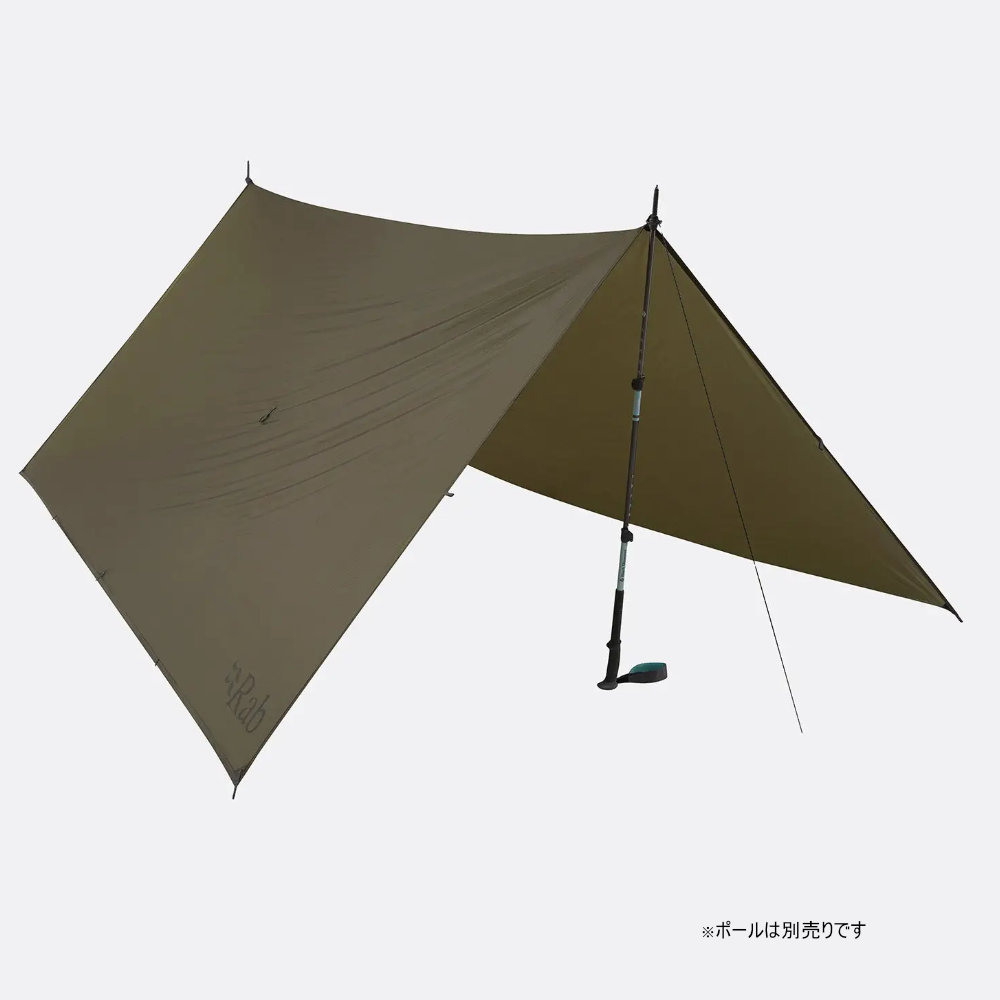 Rab ラブ SilTarp Plus Duo シルタープ プラス デュオ シェルター MR71-OLV Rab アウトドア