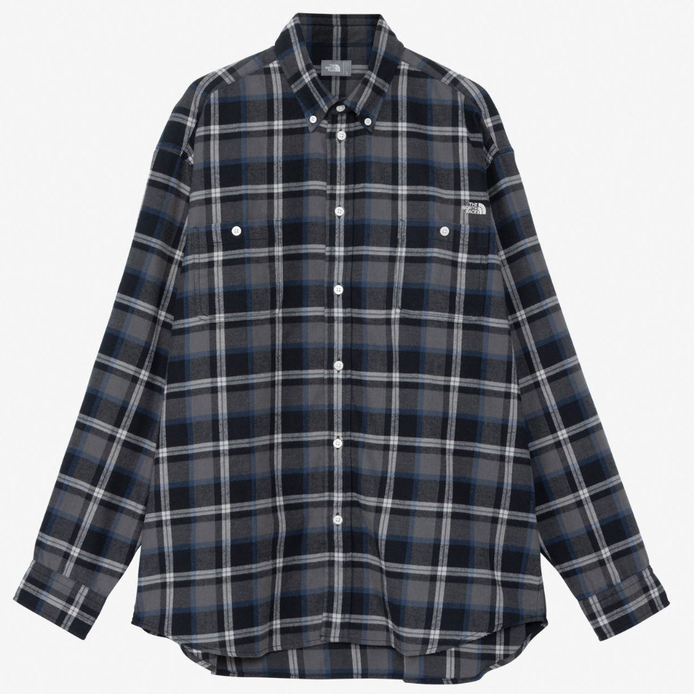 ノースフェイス　ロングスリーブシャツ　長袖　サイズM THE NORTH FACE×Taylor design ザ・ノース・フェイス 長袖T