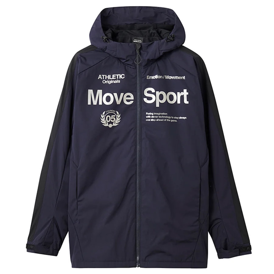 Move Sport ジャケット ネイビー ムーブスポーツ MOVESPORT トレーニングジャケット -デサント