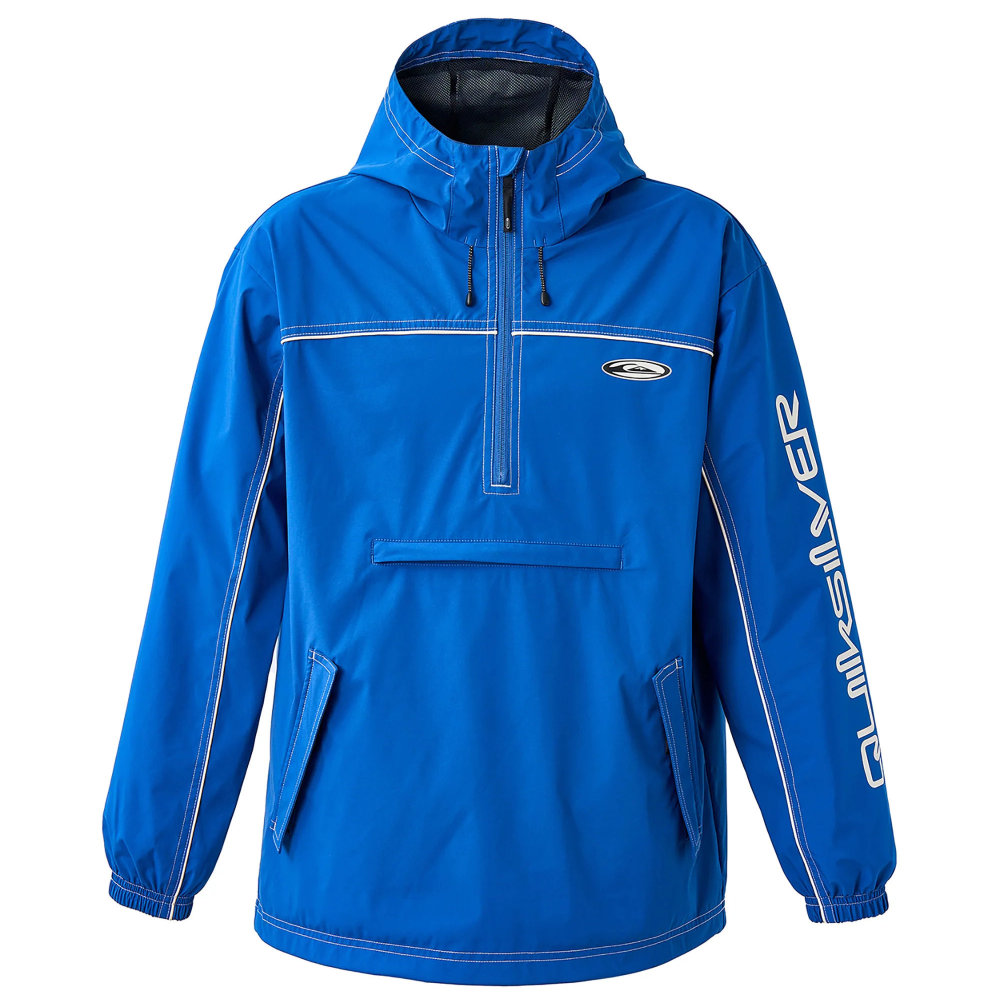 クイックしろがね色 スノボウェア パーカ メンズ スノーボード上衣 Quiksilver QUIK SLASH JK QJK243412-BLU