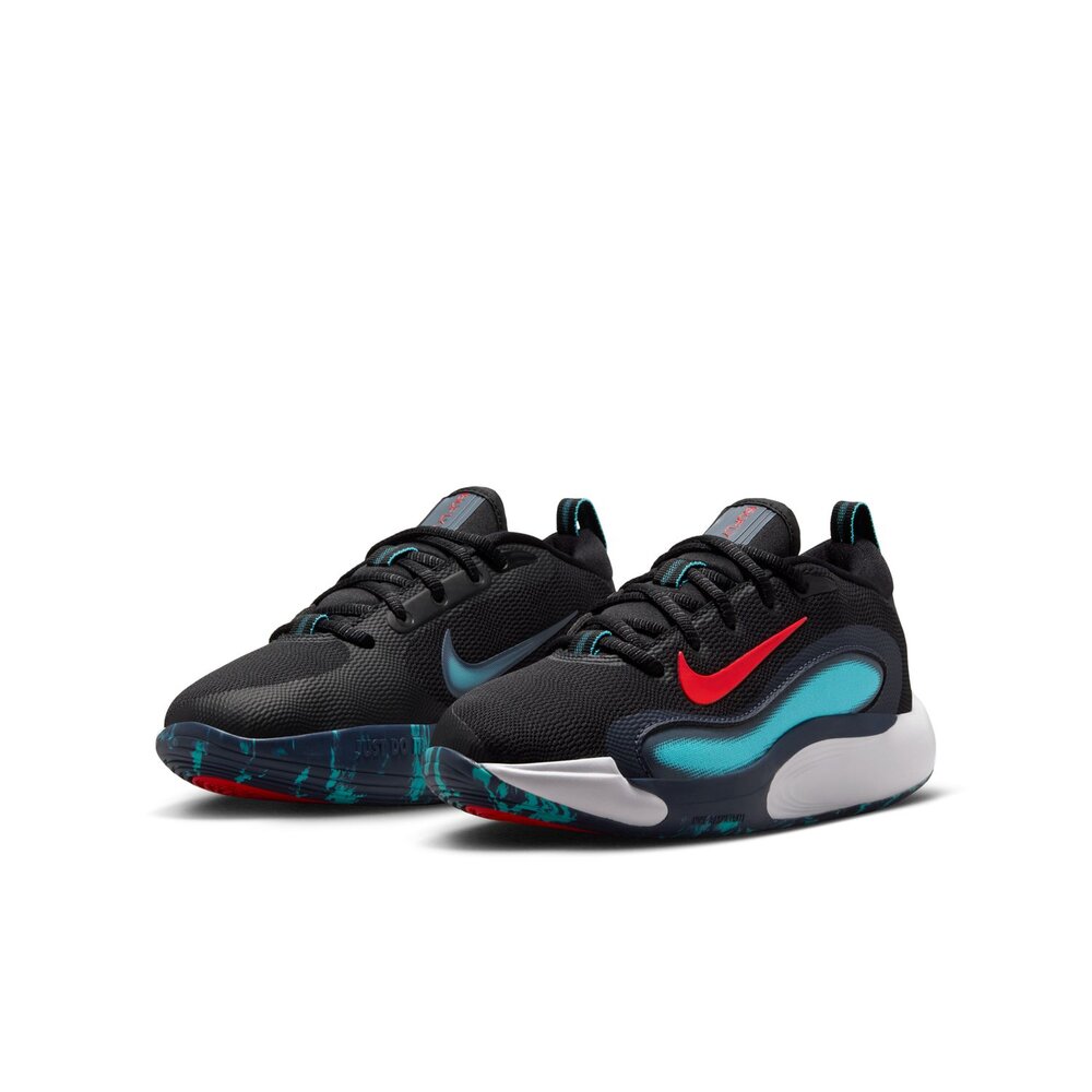 NIKE ナイキ IsoFly ジュニア キッズ バスケットボールシューズ ブラック/ダスティーカクタス FN4384-004