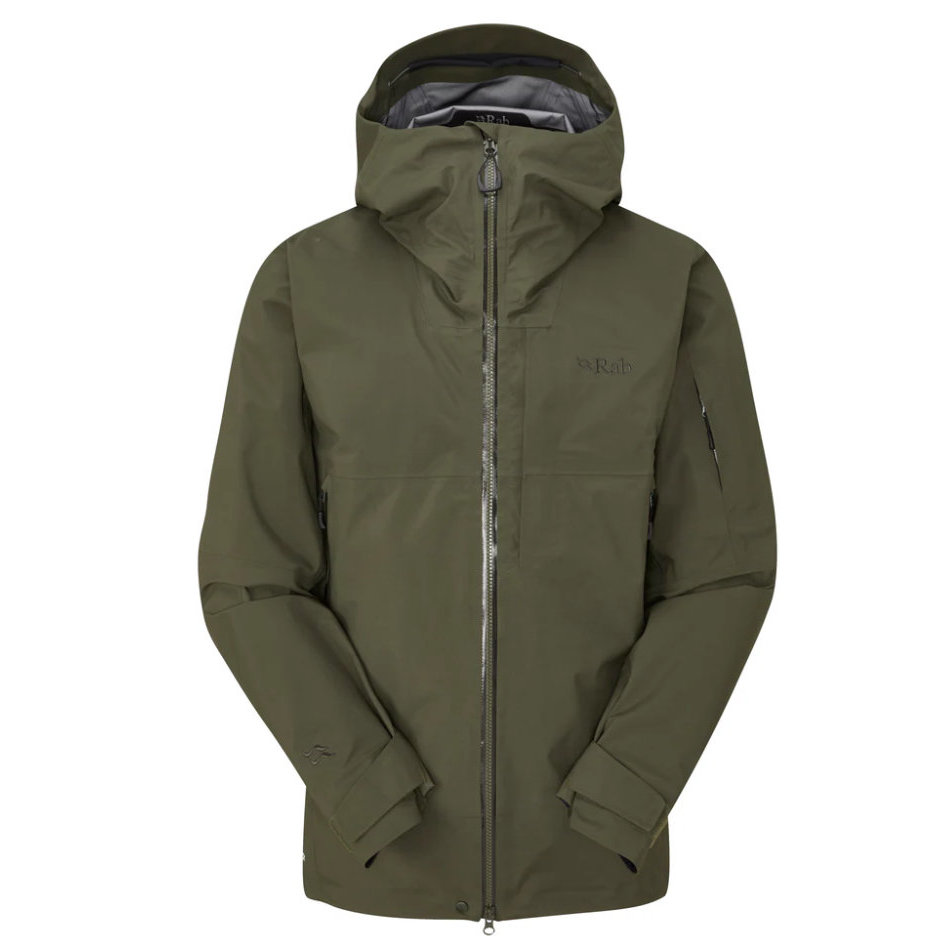 Rab ラブ クローマディフューズGTXジャケット メンズ Army QWH81-ARM Rab アウトドア ウェア