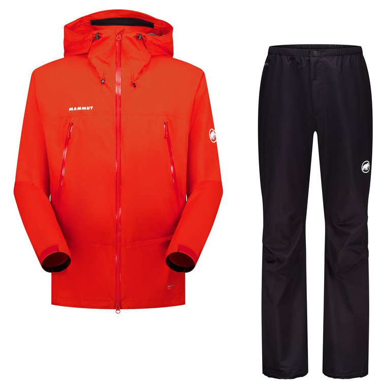 楽天市場】マムート MAMMUT レインウェア上下セット レディース Masao