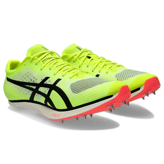 ASICS FF Blast+ スパイクシューズ ホワイト/ブラック陸上 ASICS アシックス 陸上スパイク エフォート 13 EFFORT13