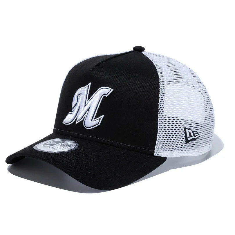 楽天市場】ニューエラ メッシュキャップ 9FORTY 千葉ロッテ マリーンズ