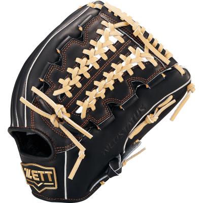 ゼット 原則として軟式グローヴ ネオステイタス オールラウンド用 右投げ 軟式ベイスボール地球儀 黒いこと/淡彩赤銅色 BRGB31530N-1932-LH