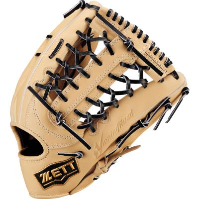 ゼット 一般軟式グラブ ウイニングロード オールラウンド用 右投げ 軟式野球グローブ パステルブラウン/ブラック BRGB33540F-3219-LH