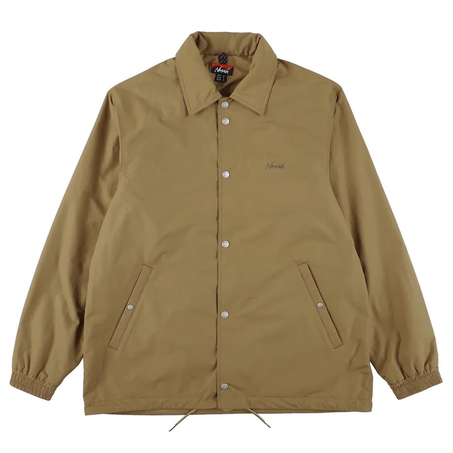 美品　NANGA ナンガ　リブカラーコーチジャケット　L NANGA NANGA（ナンガ） リブカラー コーチジャケット / ライト