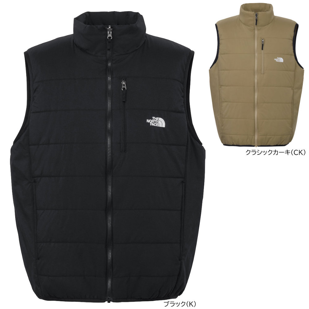 ノースフェイス ライトライダーベスト メンズ 中綿ベスト NY82555 THE NORTH FACE 国内正規品｜クレブスポーツ通販事業課